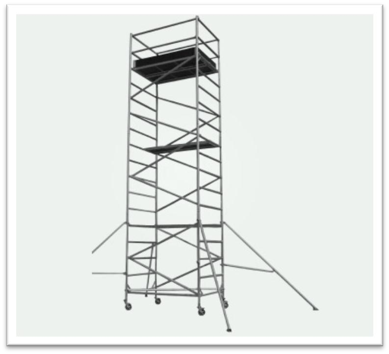 ALUMINIUM MOBILE NARROW SCAFFOLDING         