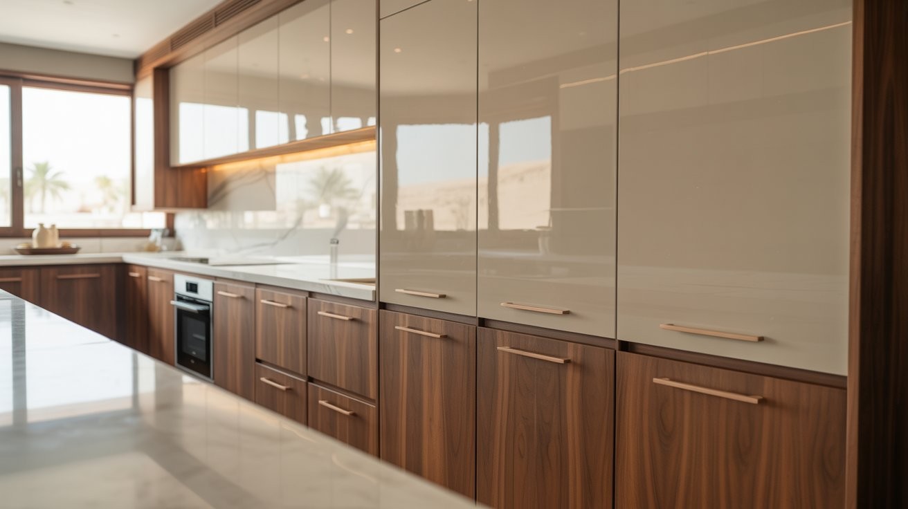 Top Kitchen Cabinet Materials for Modern Homes in Qatar